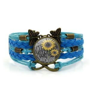 You are my sunshine bracelet